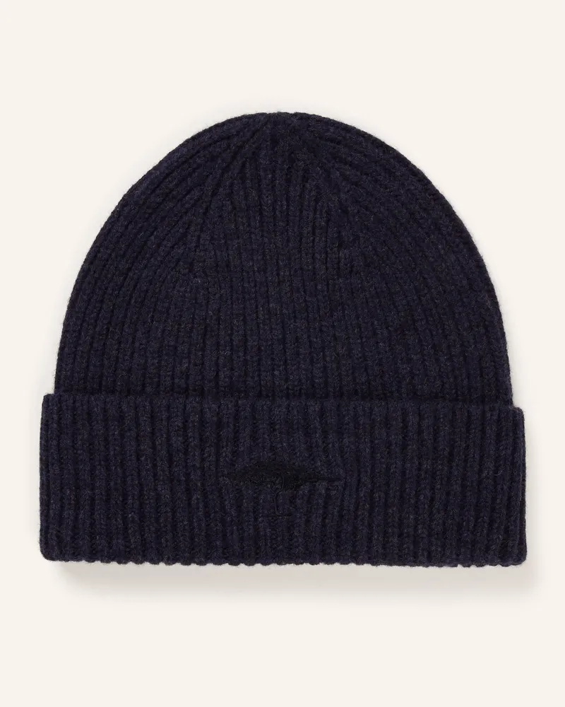Fynch-Hatton Mütze blau Dunkelblau