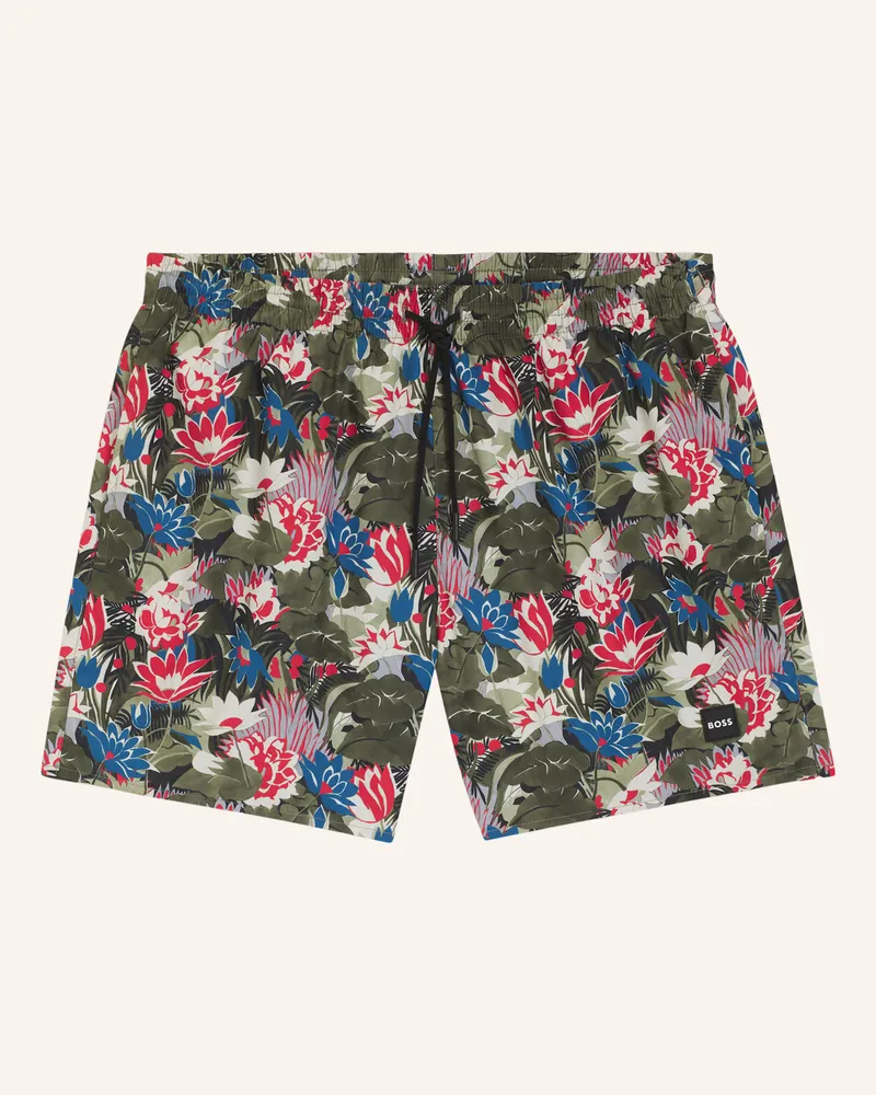 HUGO BOSS Badeshorts PIRANHA Grün
