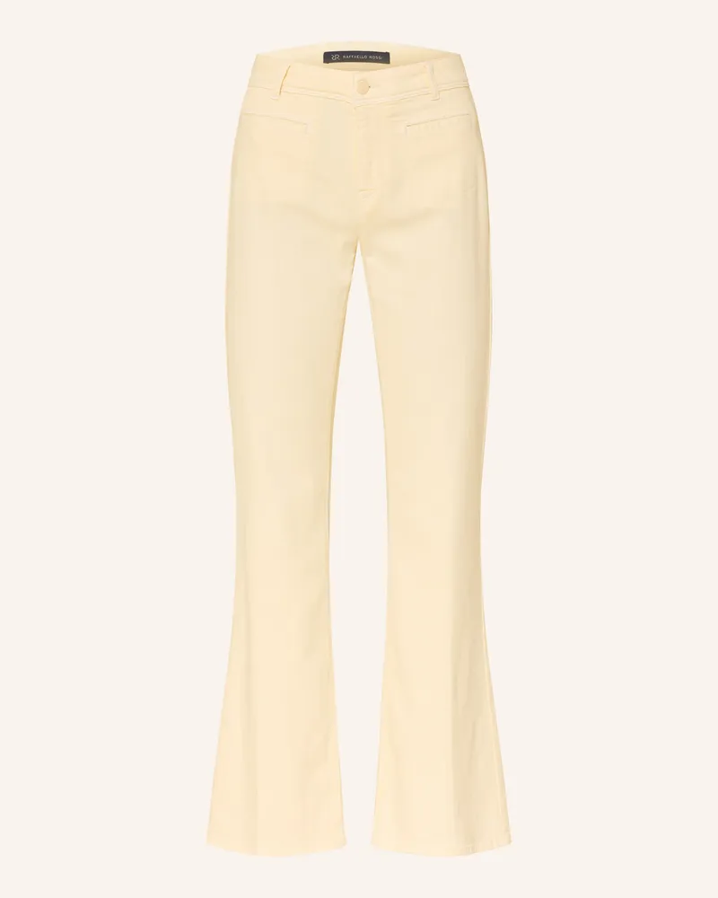 RAFFAELLO ROSSI  Flared Jeans Nella gelb 210
