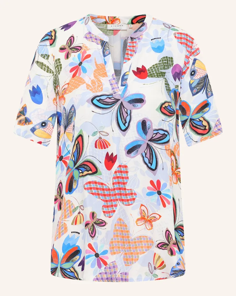 Eterna Bluse LOOSE FIT Hellblau