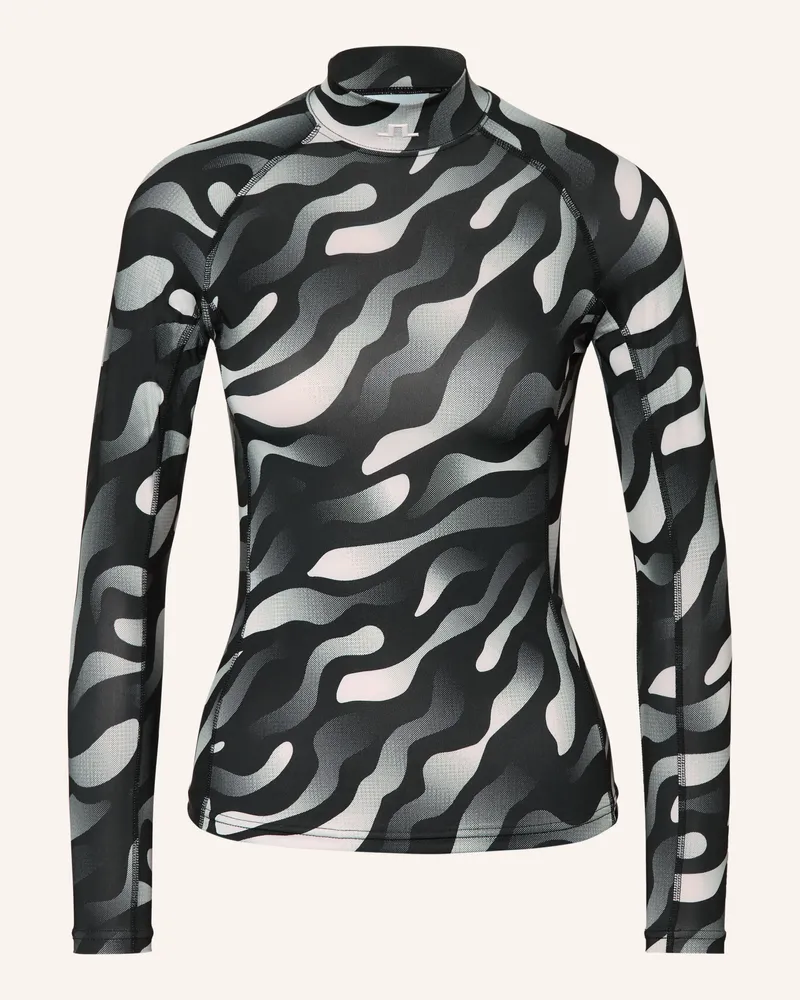 J.Lindeberg Longsleeve schwarz Dunkelgrau