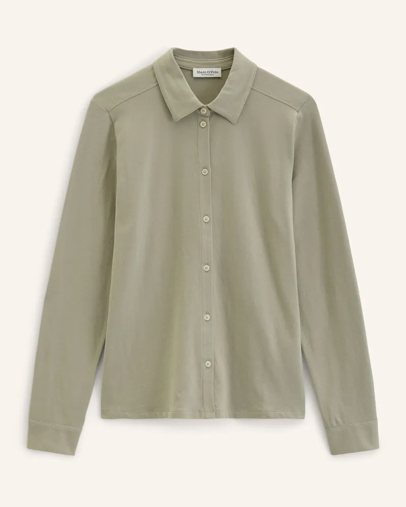 Marc O'Polo Jersey-Poloshirt gruen Grün