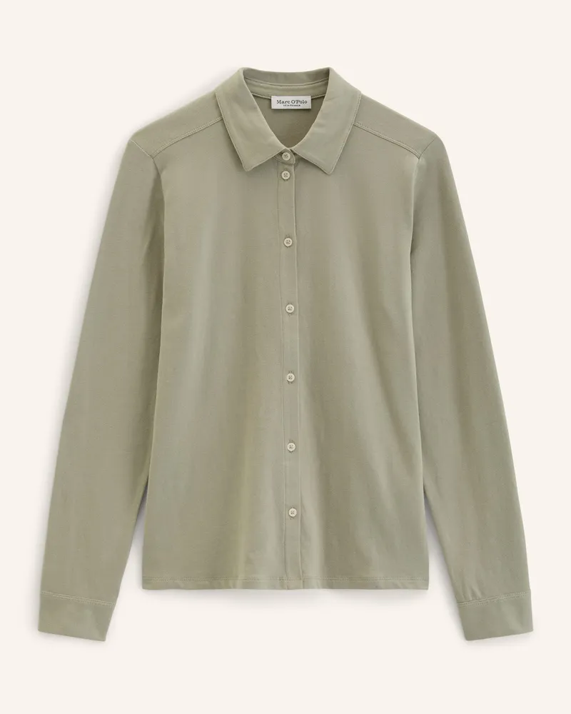 Marc O'Polo Jersey-Poloshirt gruen Grün