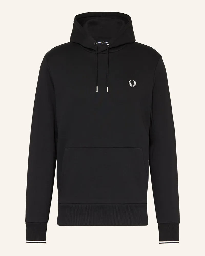 Fred Perry Hoodie M2643 Schwarz