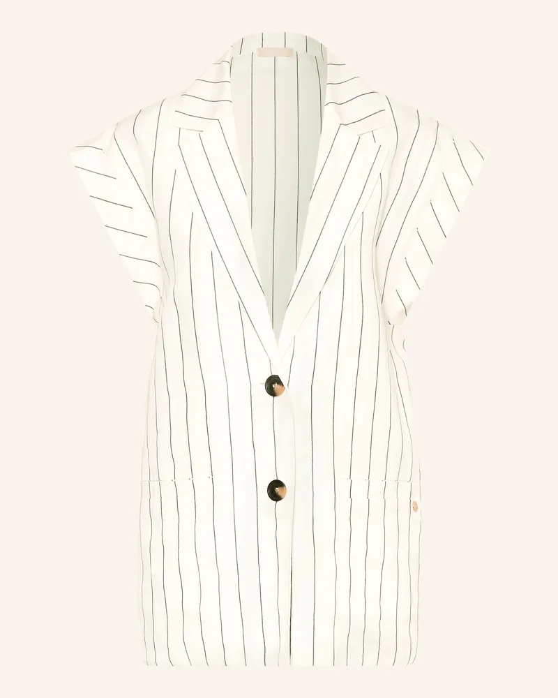 Liu Jo Blazerweste weiss Weiss