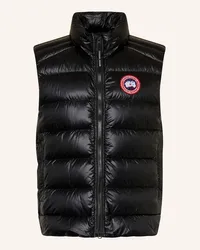 Canada Goose Daunenweste CROFTON Schwarz