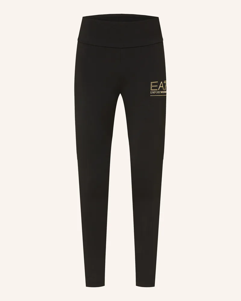 EA7 Tights Schwarz