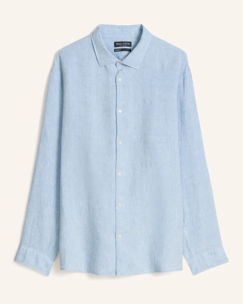 Marc O'Polo Hemd blau Hellblau