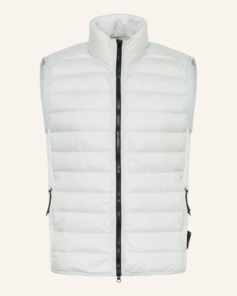 Stone Island Daunenweste Hellblau