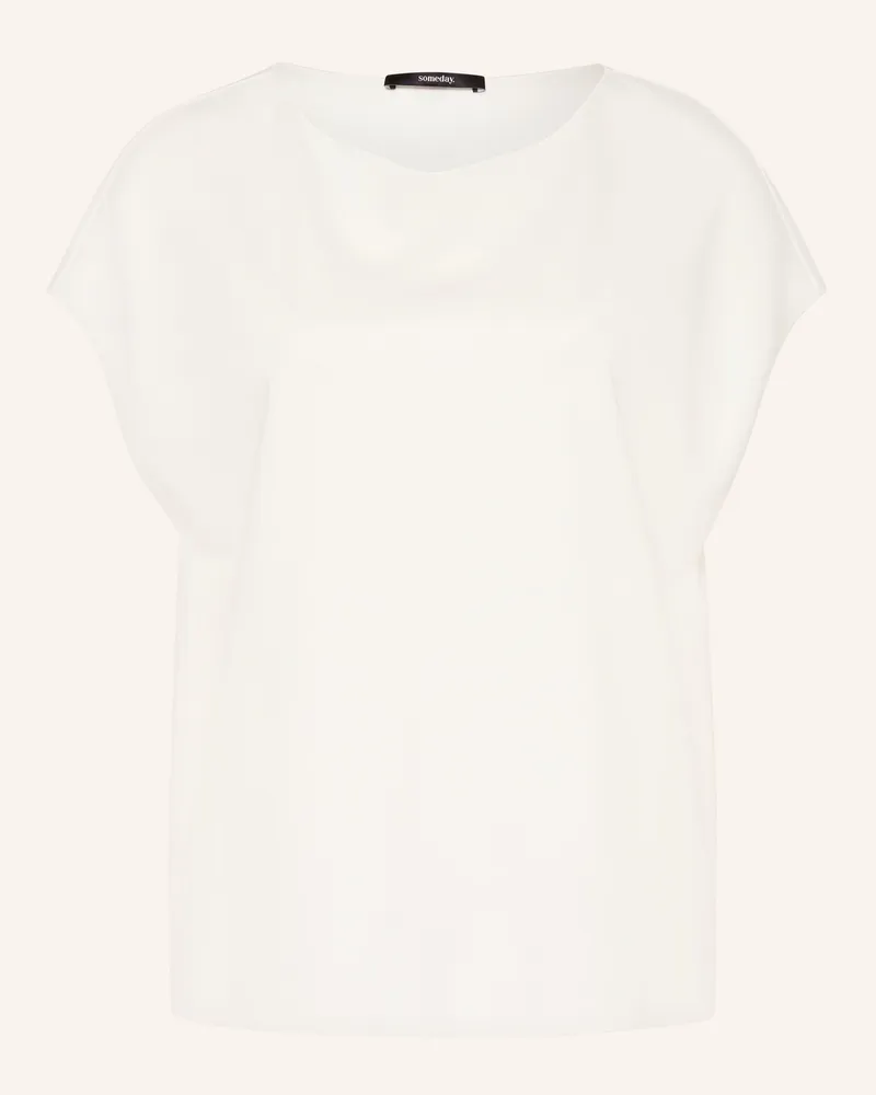 someday. T-Shirt Uvalerie weiss Weiss