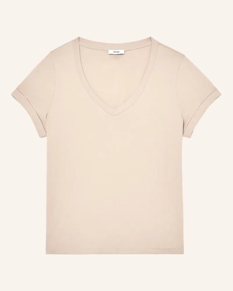 Reiss T-Shirt Luna braun Camel