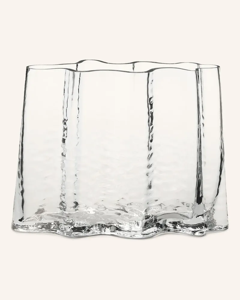 COOEE Design Vase GRY WIDE Clear