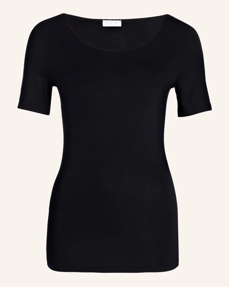 Hanro T-Shirt Soft Touch schwarz Schwarz
