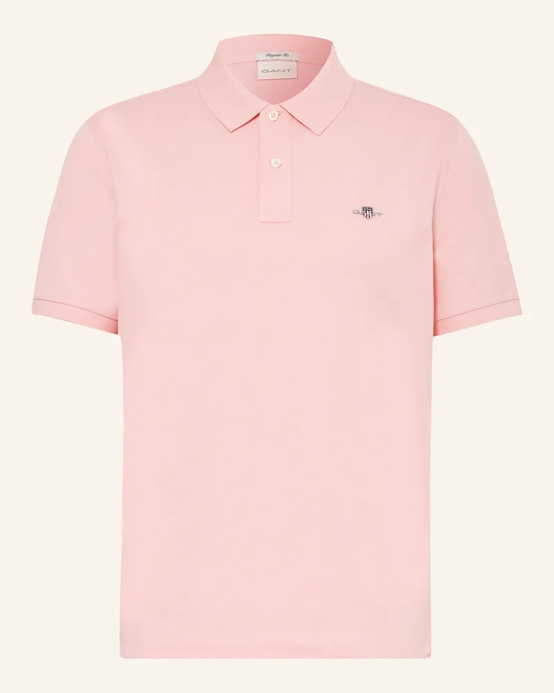 Gant Piqué-Poloshirt Regular Fit rosa Rosa