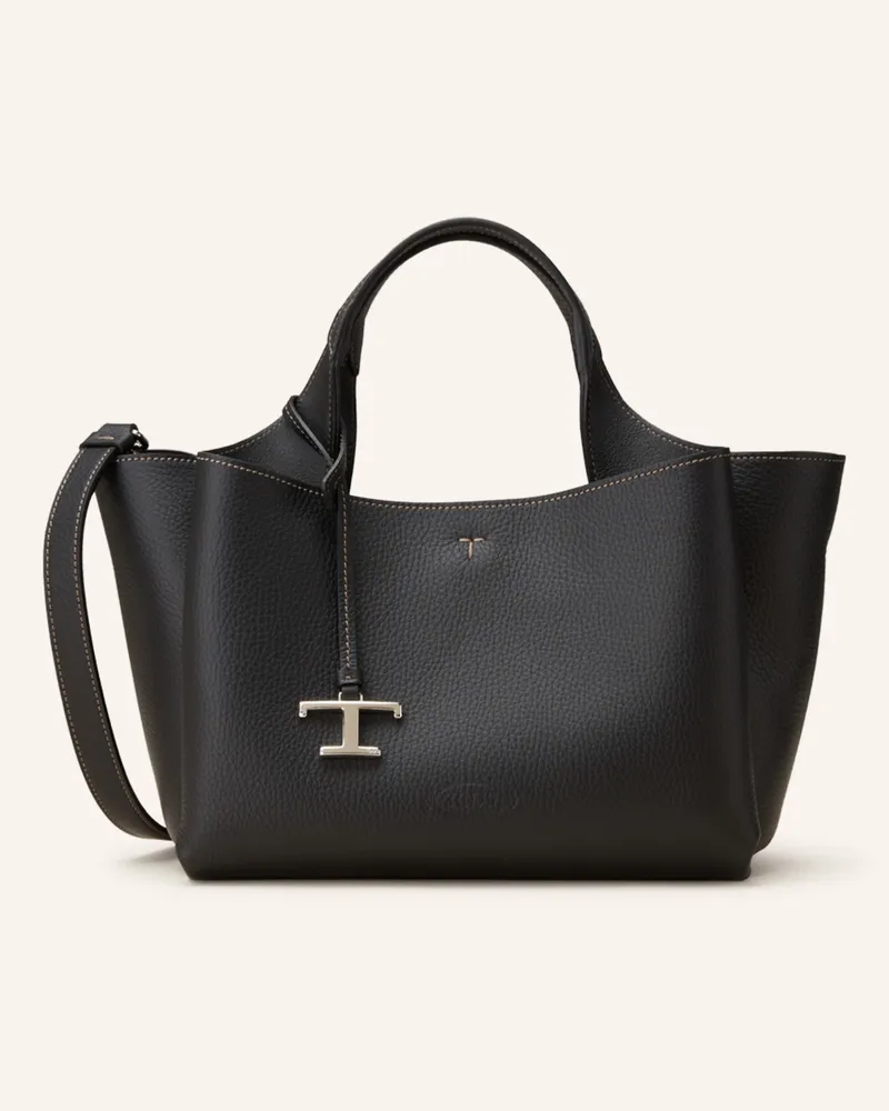 TOD'S Handtasche Mini schwarz Schwarz