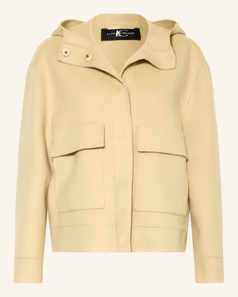 Luisa Cerano Jacke gelb Hellgelb