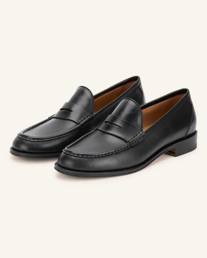 Magnanni Penny-Loafer b735 schwarz Schwarz