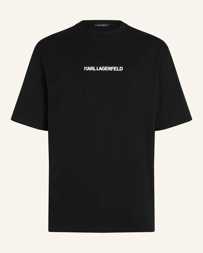 Karl Lagerfeld T-Shirt schwarz Schwarz