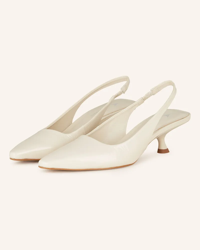 CARRANO Slingpumps beige Creme