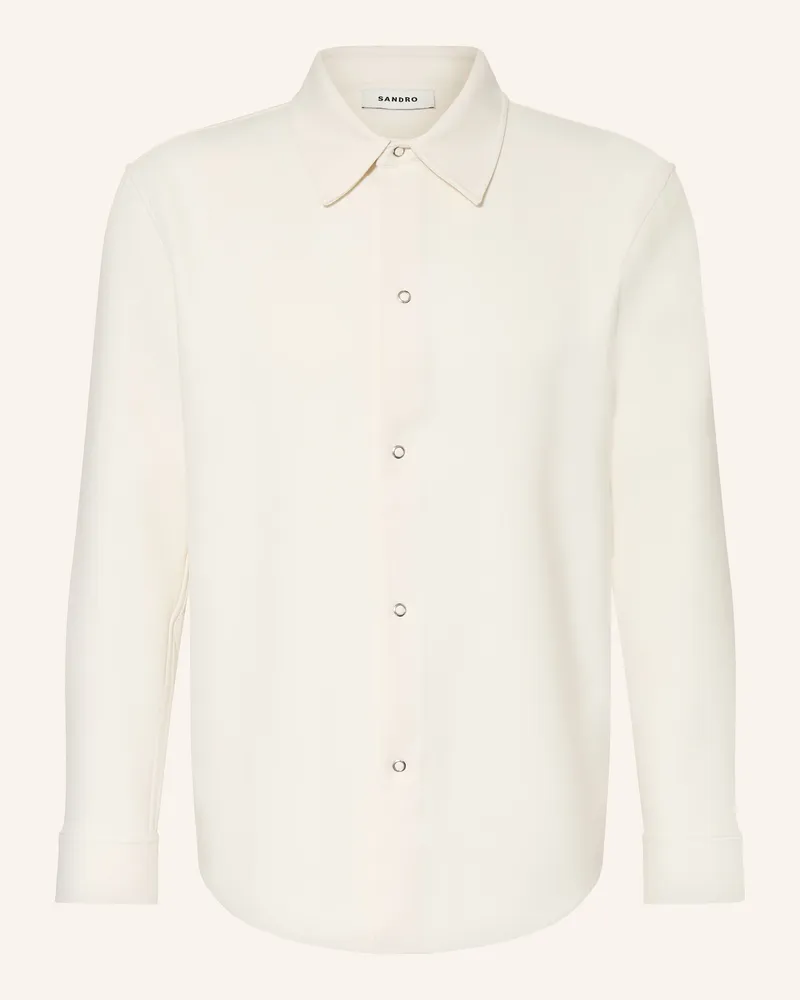 Sandro Overshirt beige Ecru