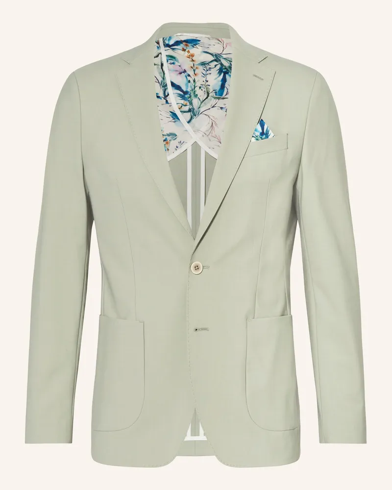 paul Anzugsakko Slim Fit gruen Hellgrün