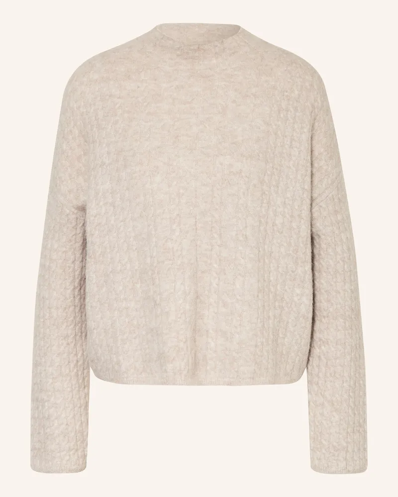 Marc O'Polo Pullover mit Alpaka Hellbraun