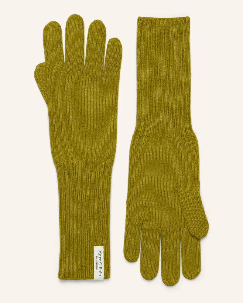 Marc O'Polo Handschuhe Hellgrün