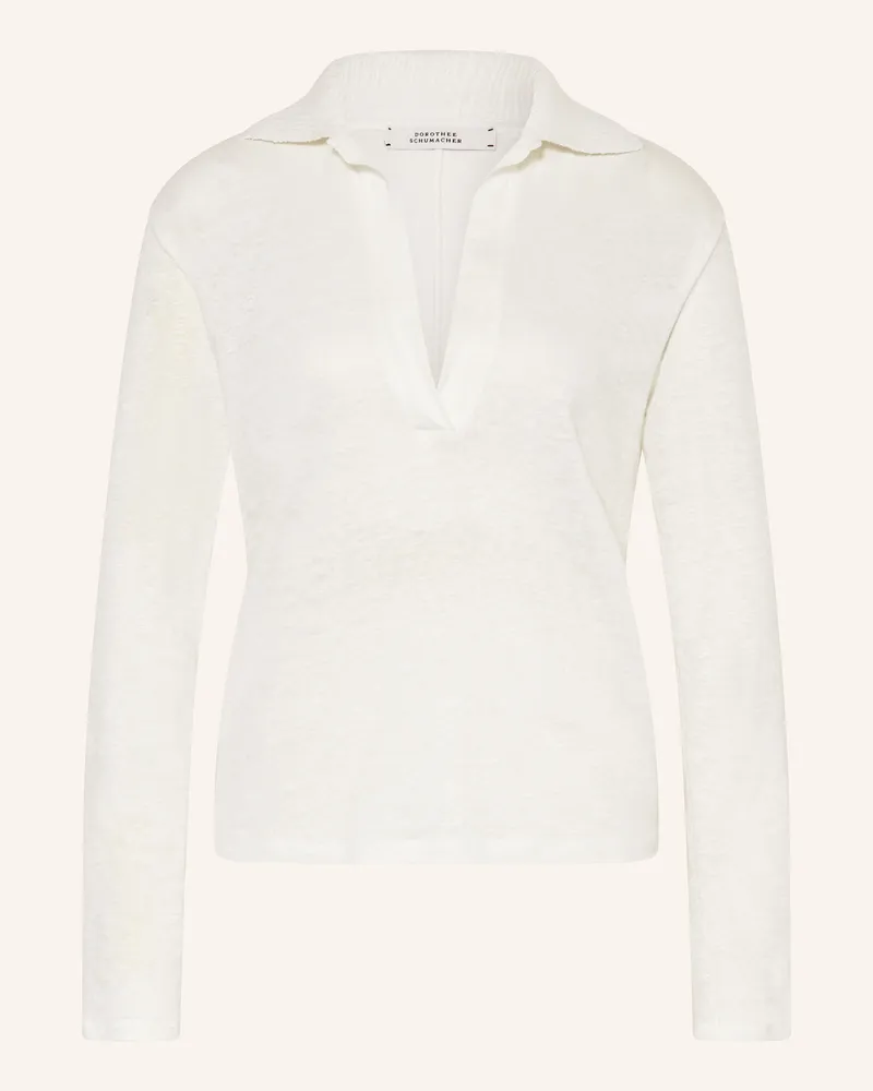 Dorothee Schumacher Longsleeve Natural Ease weiss Ecru
