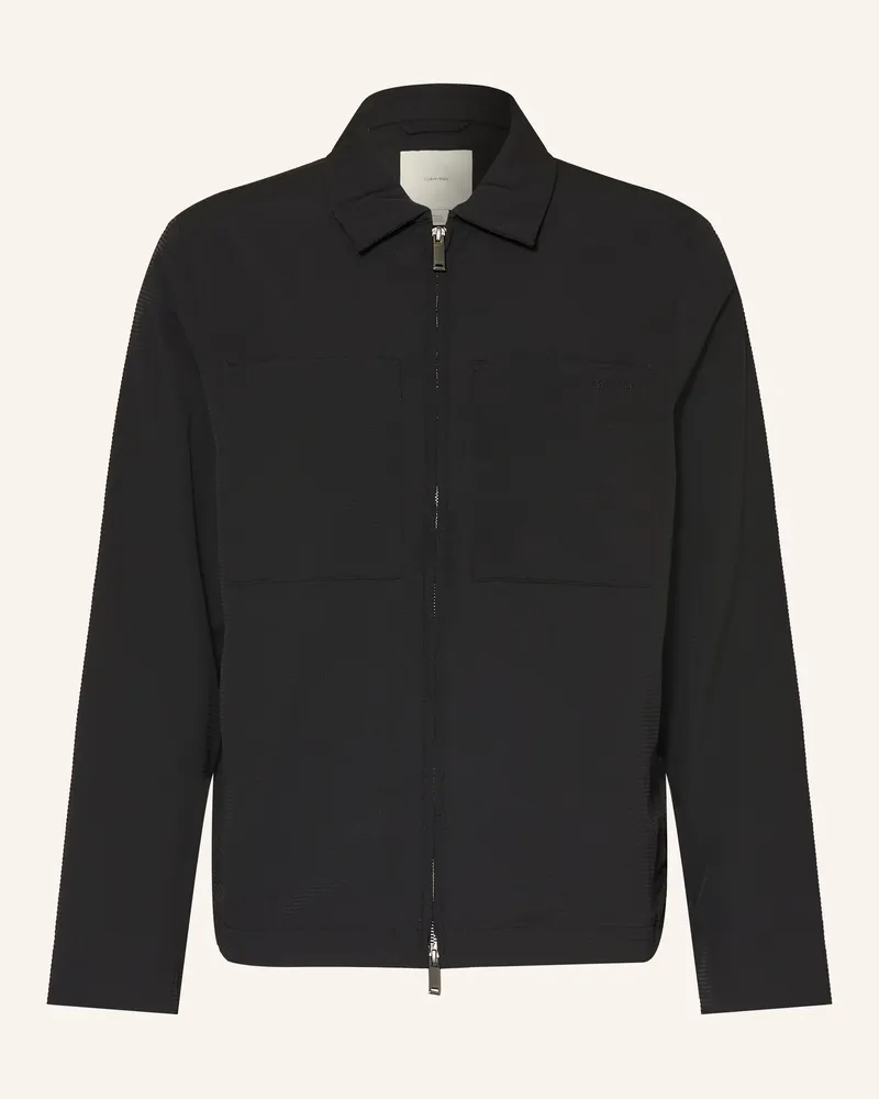 Calvin Klein Overjacket schwarz Schwarz
