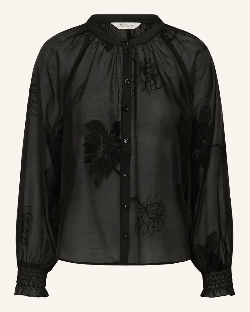 Part Two Bluse Cheyannepw schwarz Schwarz