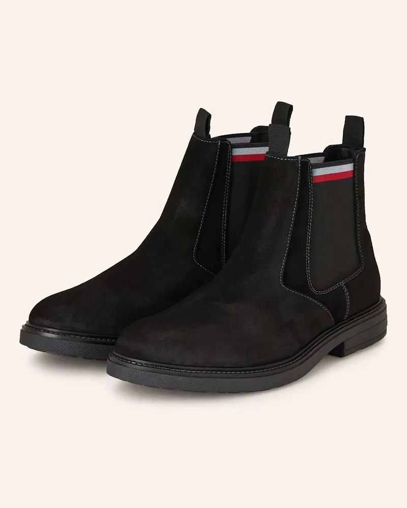 Tommy Hilfiger Chelsea-Boots - SCHWARZ Schwarz