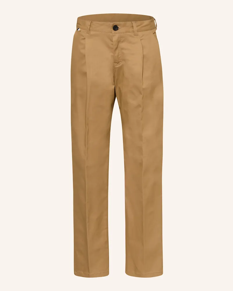 HUGO BOSS Hose beige Hellbraun