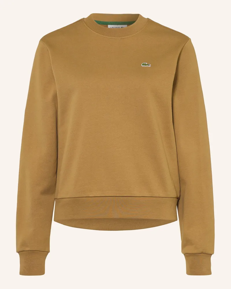 Lacoste Sweatshirt beige Braun