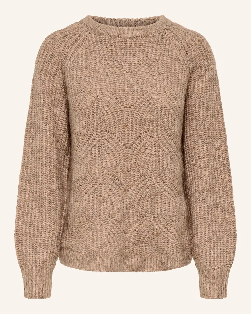 only Pullover Hellbraun