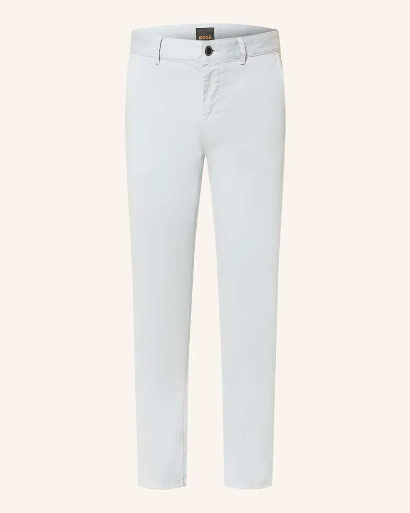 HUGO BOSS Chino Chino Slim Fit grau Blaugrau