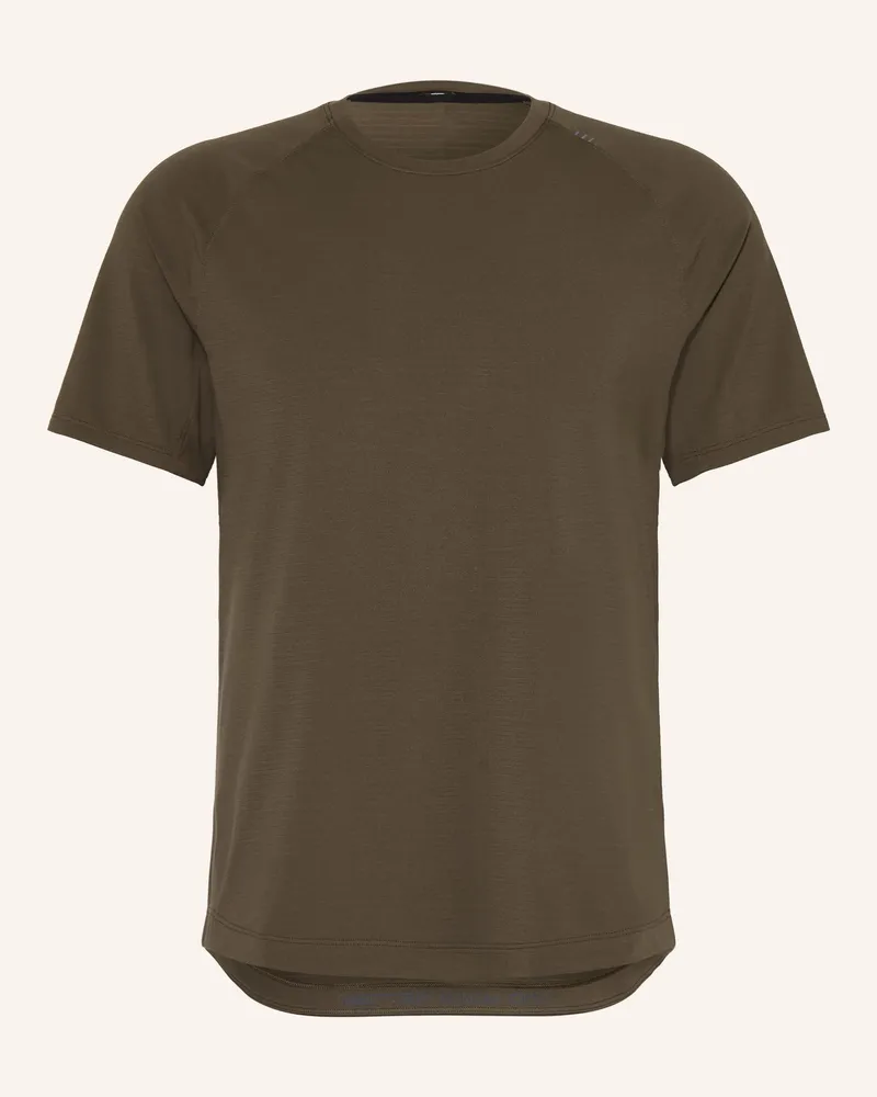 LULULEMON T-Shirt License To Train braun Dunkelgrün