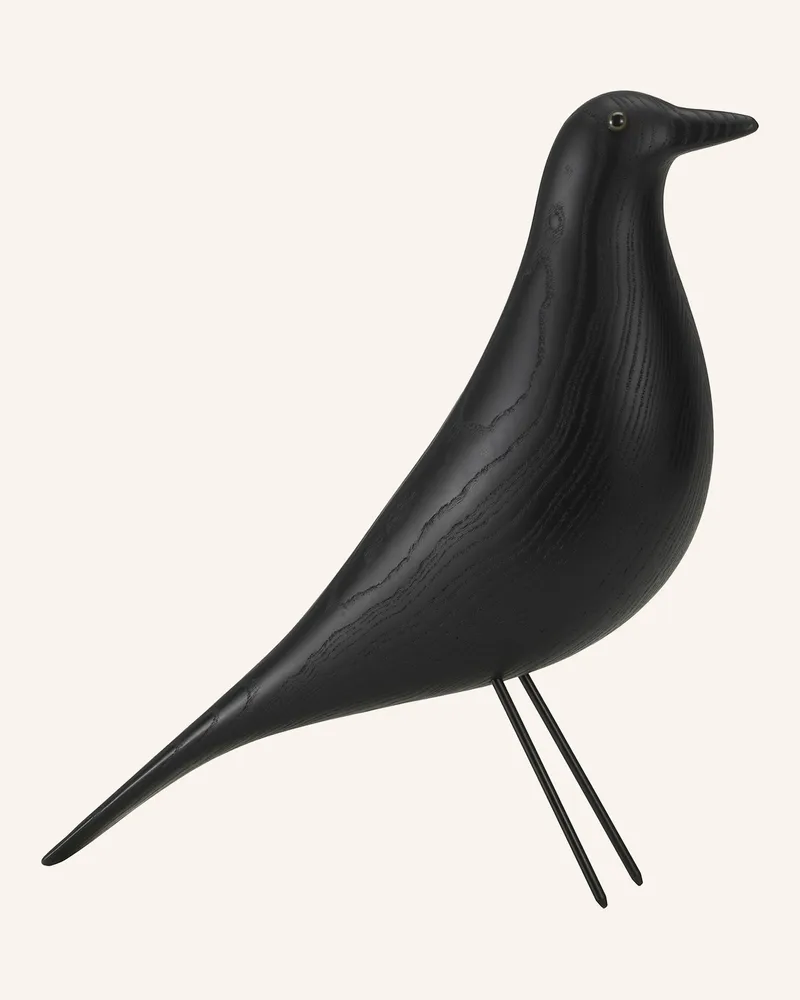 Vitra Dekofigur EAMES HOUSE BIRD Schwarz