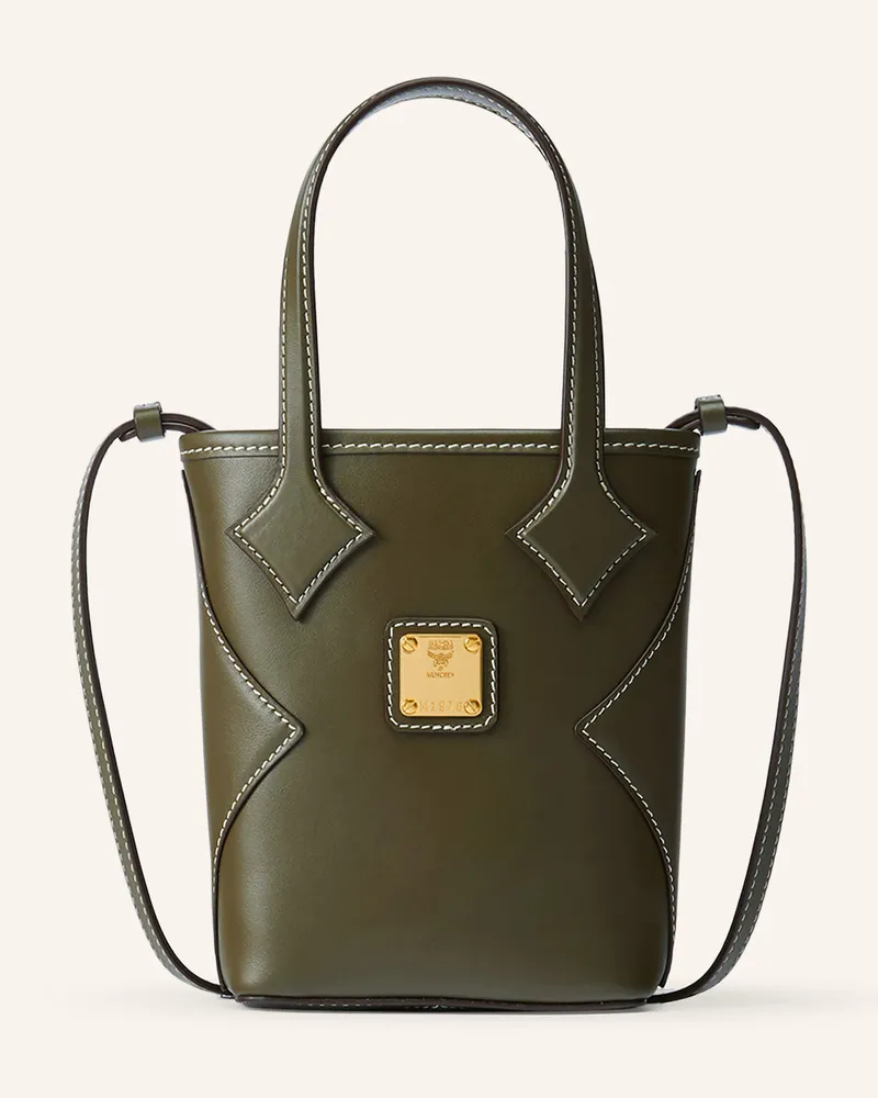 MCM Handtasche Dia Extra Mini gruen Oliv