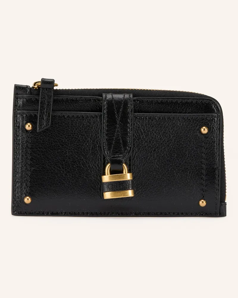 Chloé Kartenetui Paddington schwarz Black
