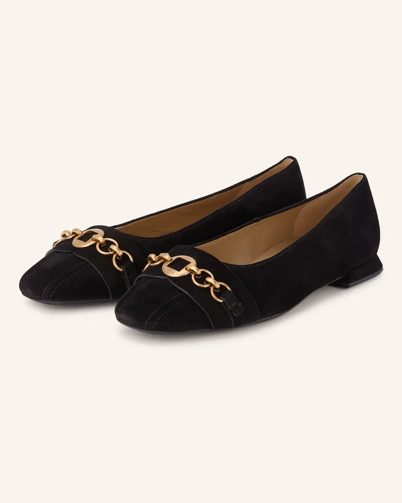 Högl Ballerinas schwarz Schwarz