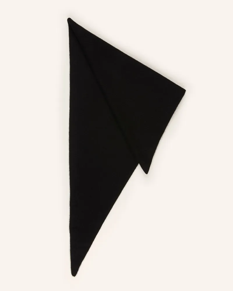(THE MERCER) N.Y. Dreieckstuch Aus Cashmere schwarz Schwarz