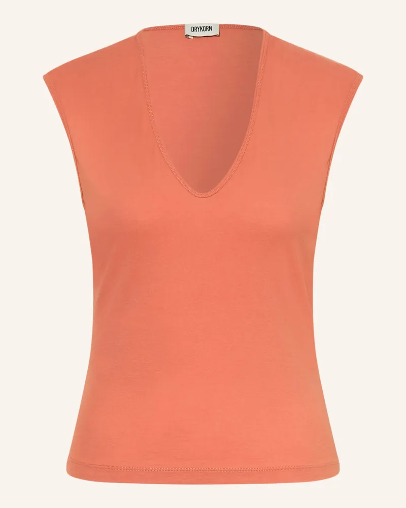 Drykorn Top Jelura orange Lachs