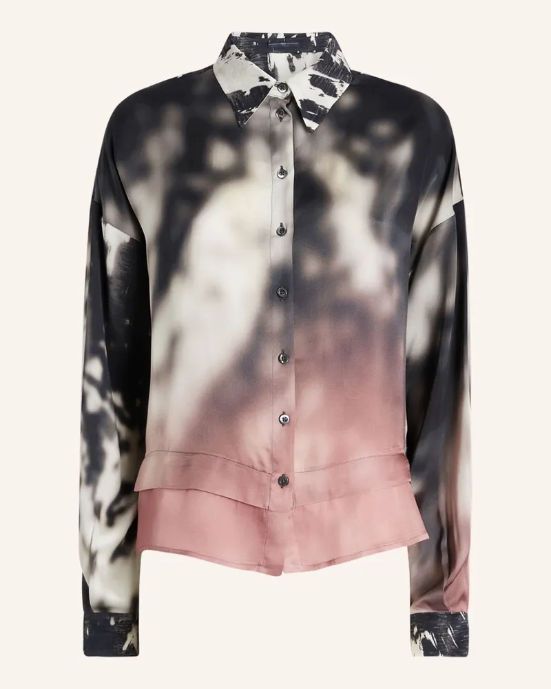 HIGH Hemdbluse O-ZONE Grau