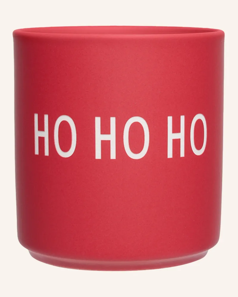 DESIGN LETTERS Becher Rot