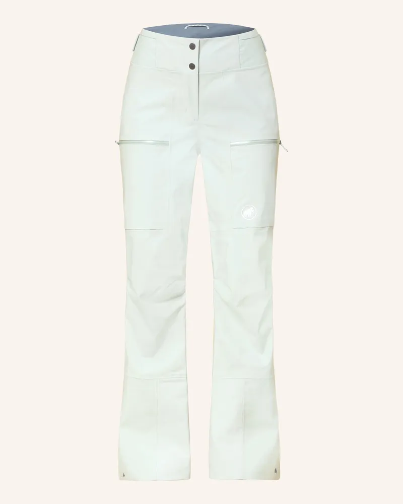 Mammut Hardshell-Skihose Stoney grau Mint