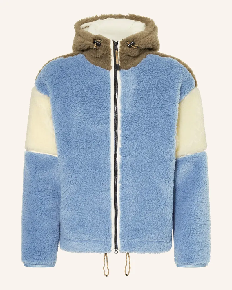 Napapijri Fleecejacke T-Tires blau Hellblau