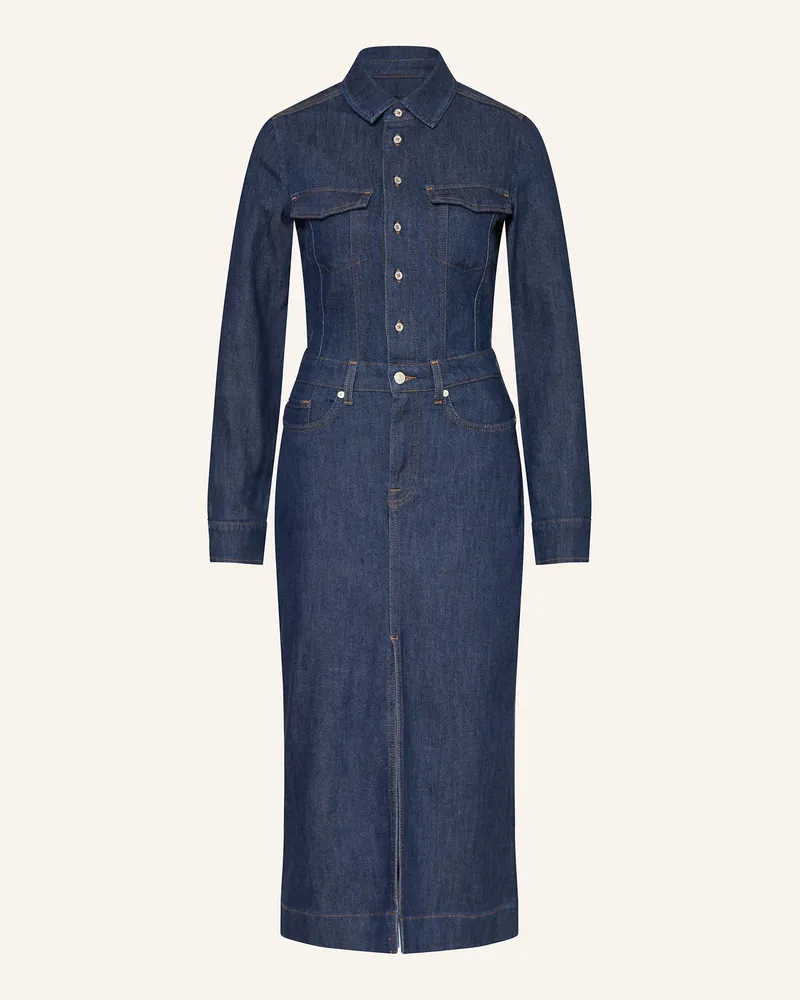 7 for all mankind Jeanskleid HALONA Dunkelblau