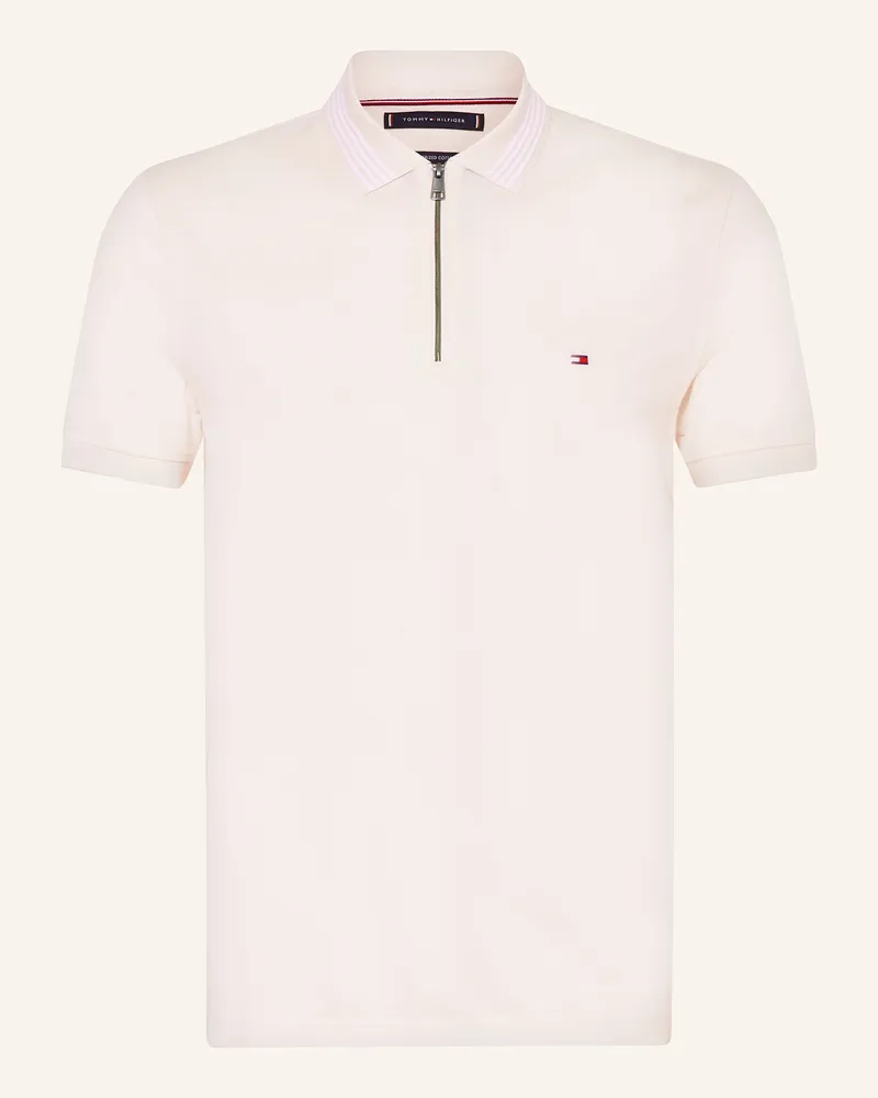 Tommy Hilfiger Piqué-Poloshirt Ecru
