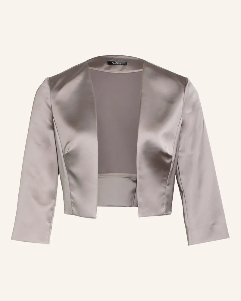 Vera Mont Bolero mit 3/4-Arm Taupe