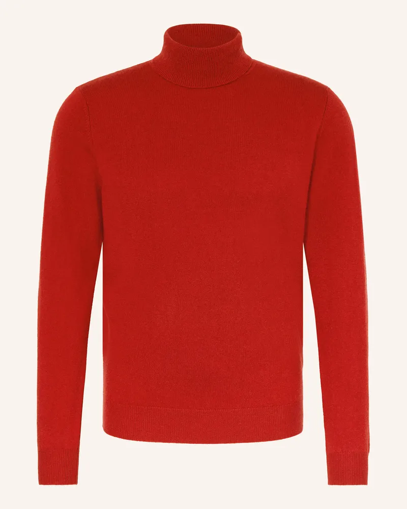 Strokesman's STROKESMAN Rollkragenpullover aus Cashmere Rot